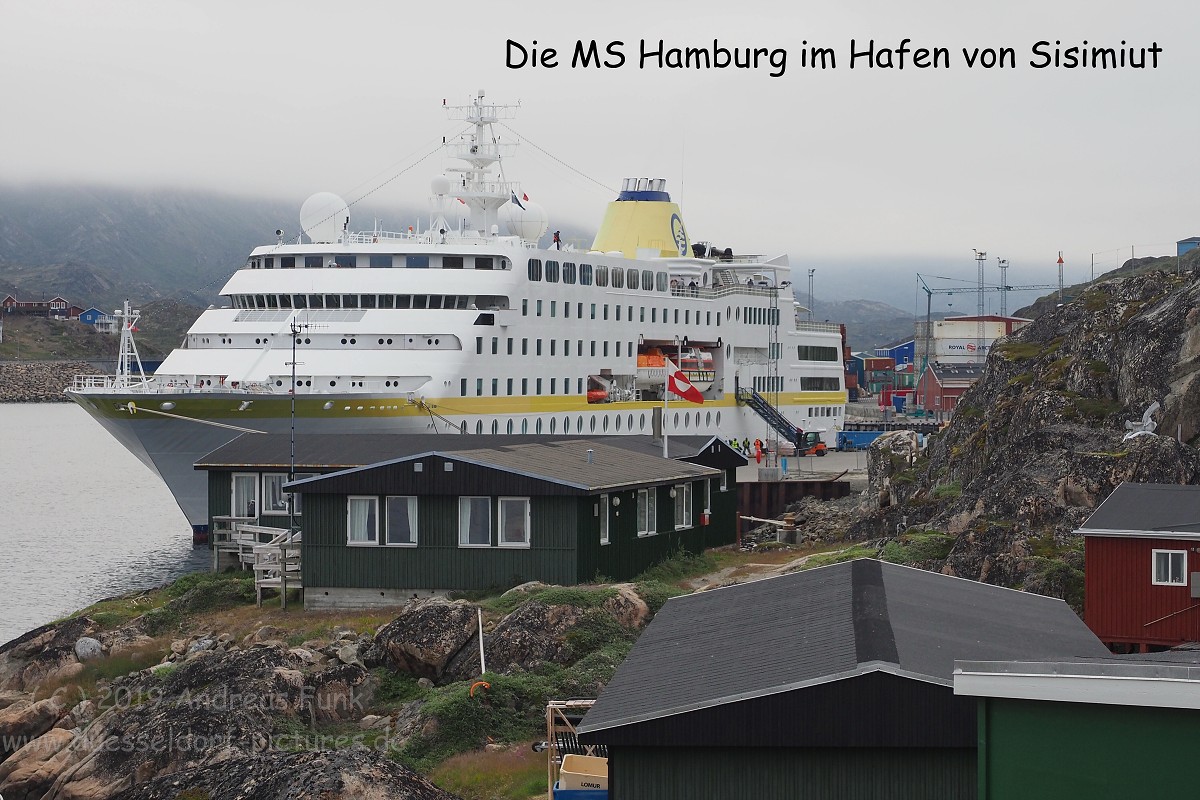 Grönland Kreuzfahrt MS Hamburg Tag 1 + 2