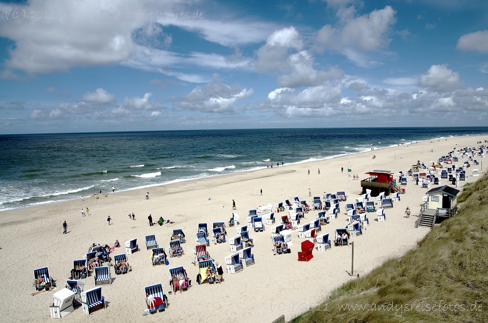 Kampen - Wenningstedt - Hörnum - List  / Sylt Juni 2011