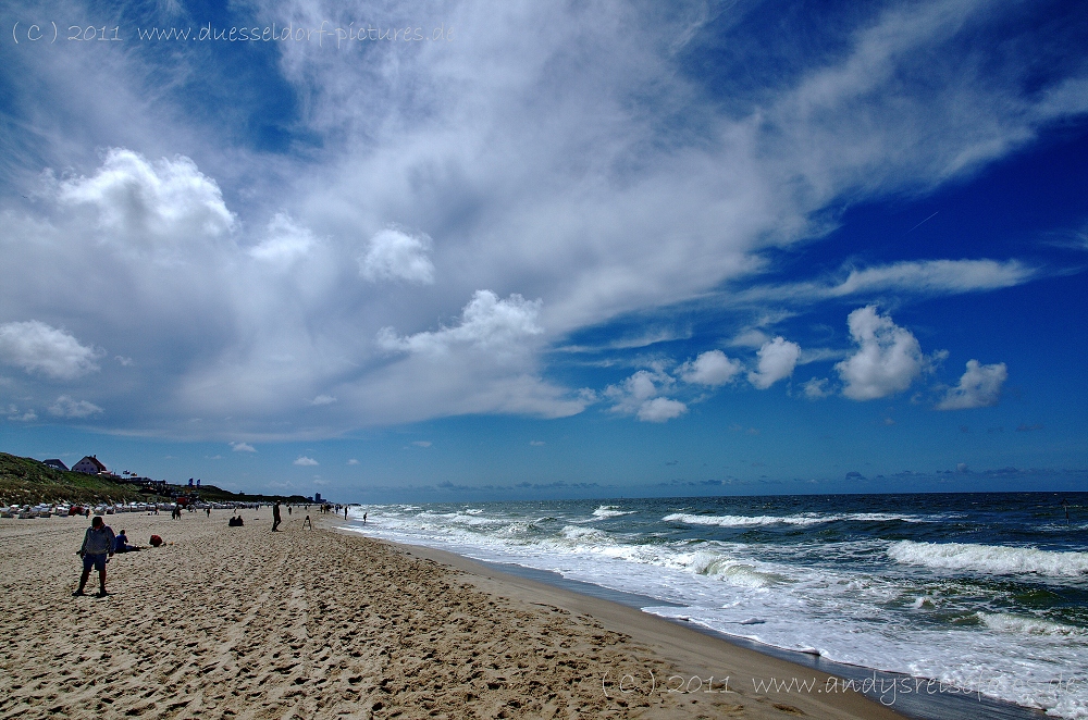 Kampen - Wenningstedt - Hörnum - List  / Sylt Juni 2011