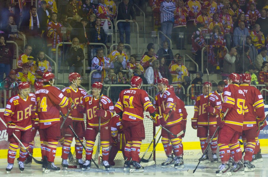Eishockey DEL 12.10.12  DEG - Hannover 2 - 1  