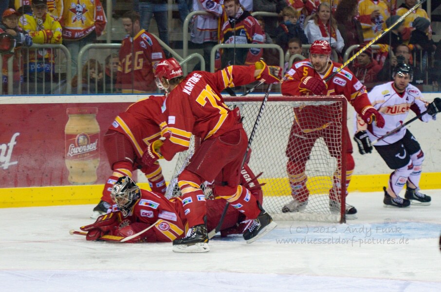 Eishockey DEL 12.10.12  DEG - Hannover 2 - 1  