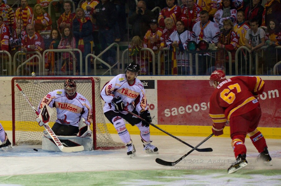 Eishockey DEL 12.10.12  DEG - Hannover 2 - 1  