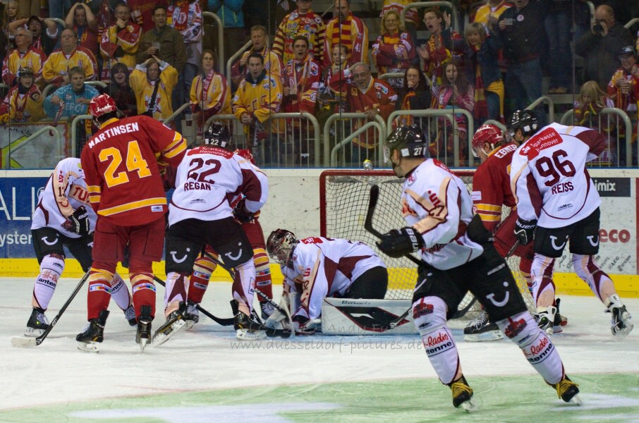 Eishockey DEL 12.10.12  DEG - Hannover 2 - 1  