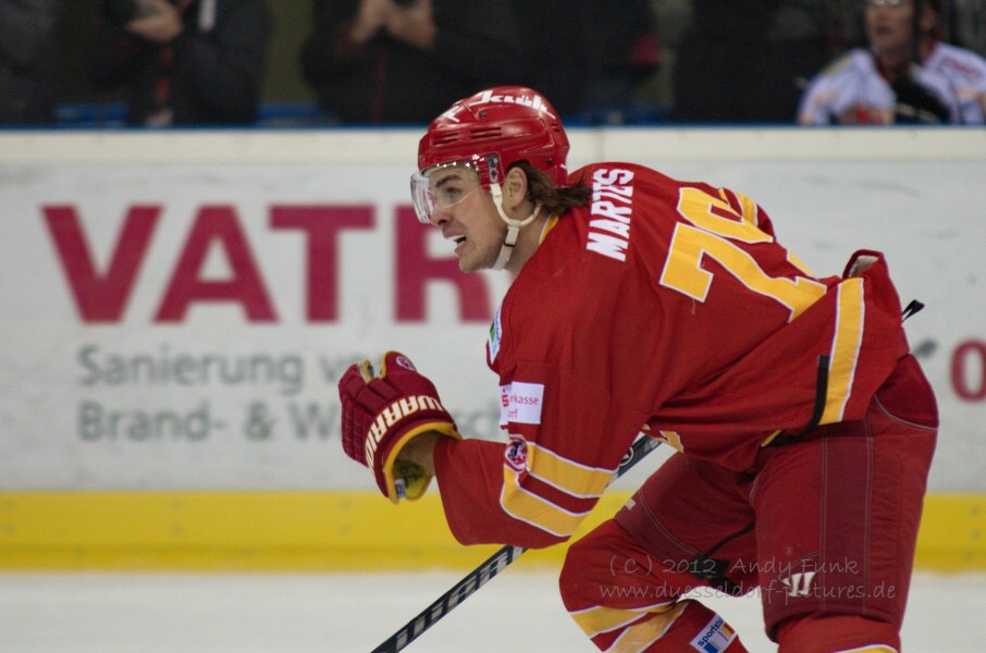 Eishockey DEL 12.10.12  DEG - Hannover 2 - 1  