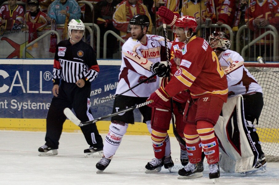 Eishockey DEL 12.10.12  DEG - Hannover 2 - 1  