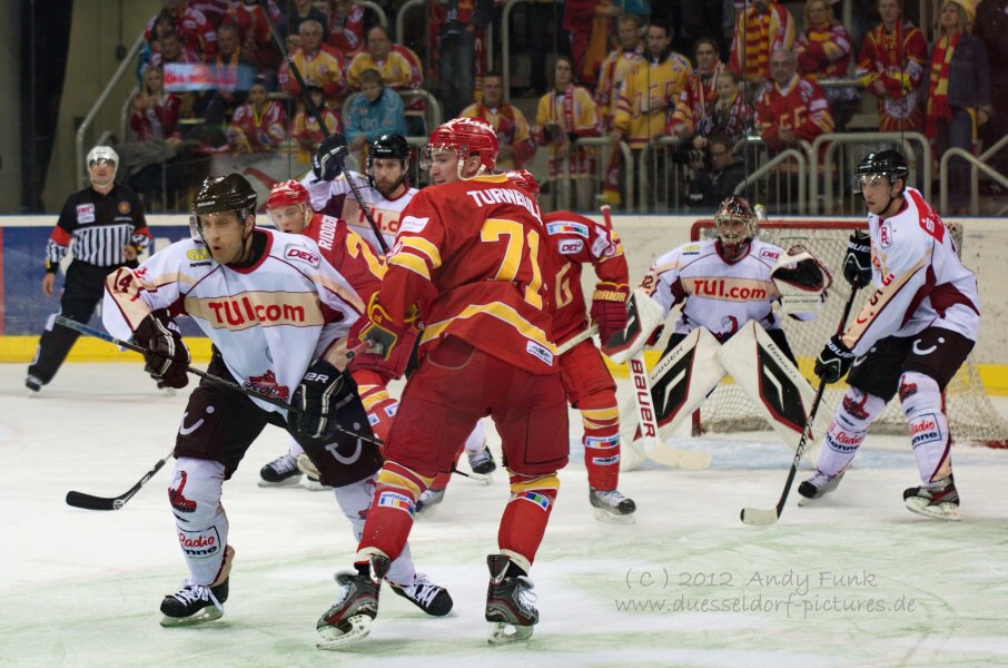 Eishockey DEL 12.10.12  DEG - Hannover 2 - 1  