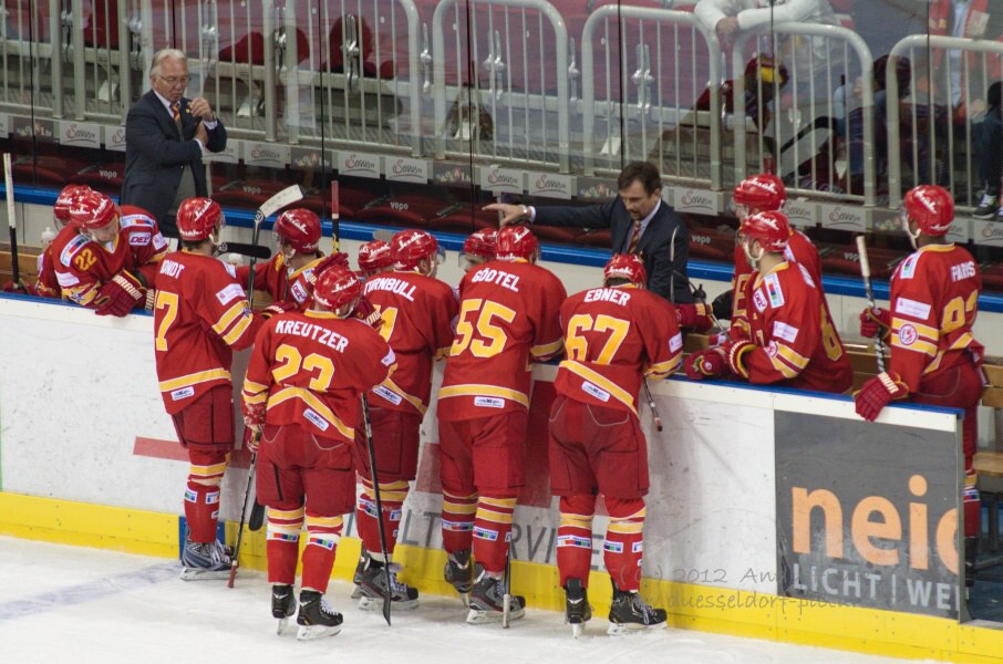 Eishockey DEL 12.10.12  DEG - Hannover 2 - 1  