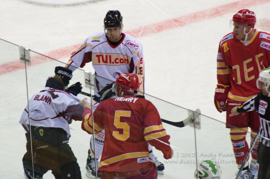 Eishockey DEL 12.10.12  DEG - Hannover 2 - 1  