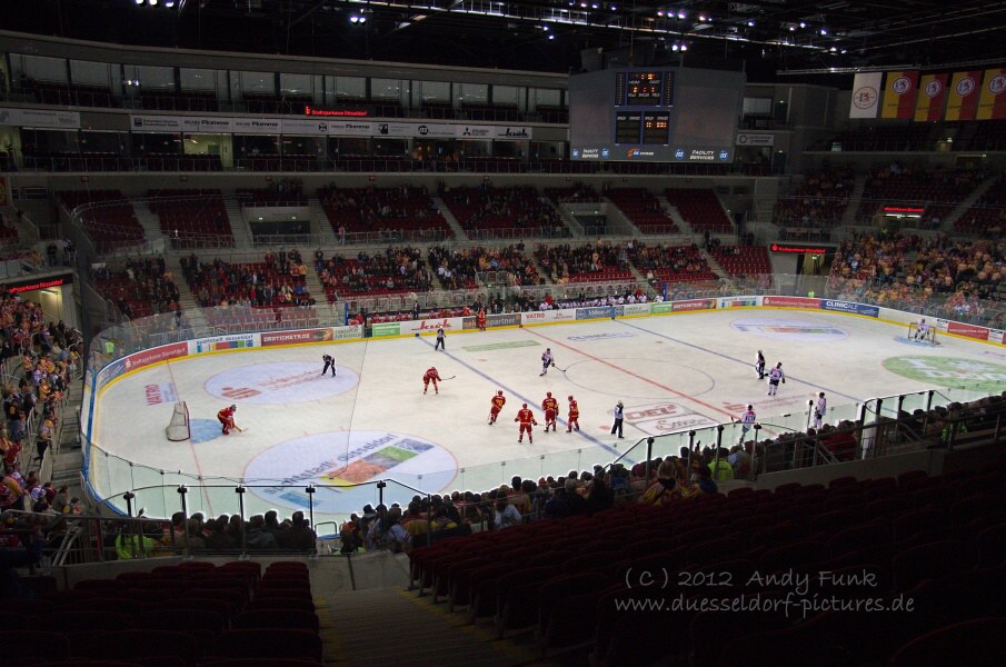 Eishockey DEL 12.10.12  DEG - Hannover 2 - 1  