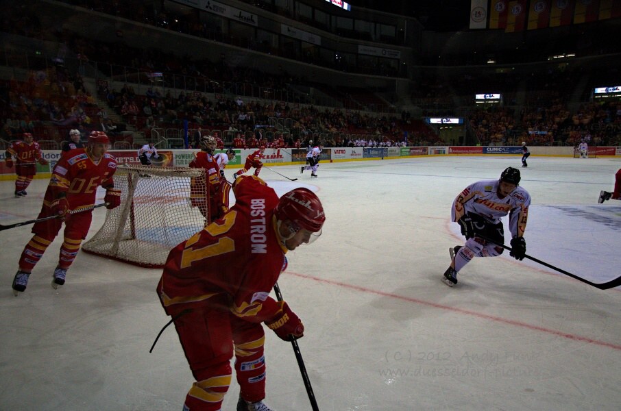 Eishockey DEL 12.10.12  DEG - Hannover 2 - 1  