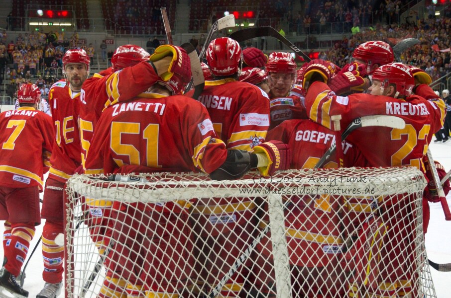 Eishockey DEL 12.10.12  DEG - Hannover 2 - 1  