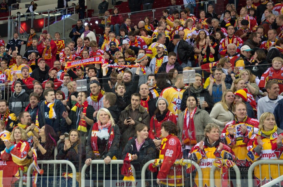 Eishockey DEL 12.10.12  DEG - Hannover 2 - 1  