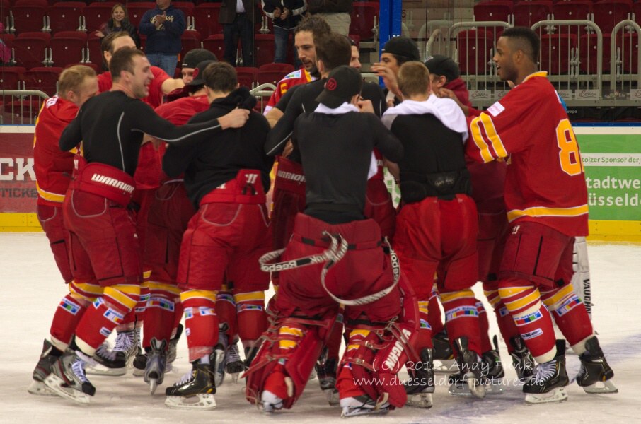 Eishockey DEL 12.10.12  DEG - Hannover 2 - 1  