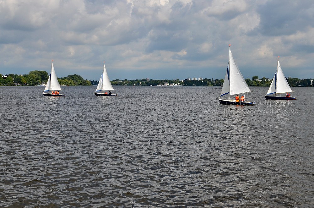 Hamburg, an der Alster 