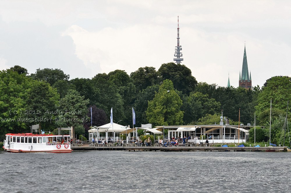 Hamburg, an der Alster 