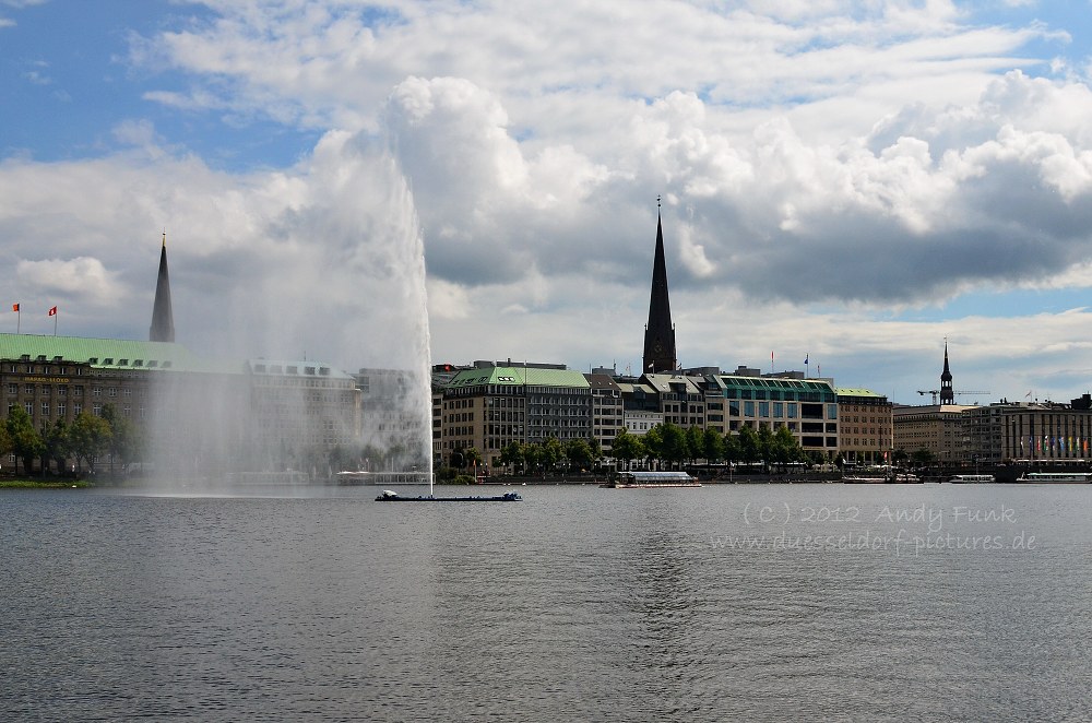 Hamburg, an der Alster 