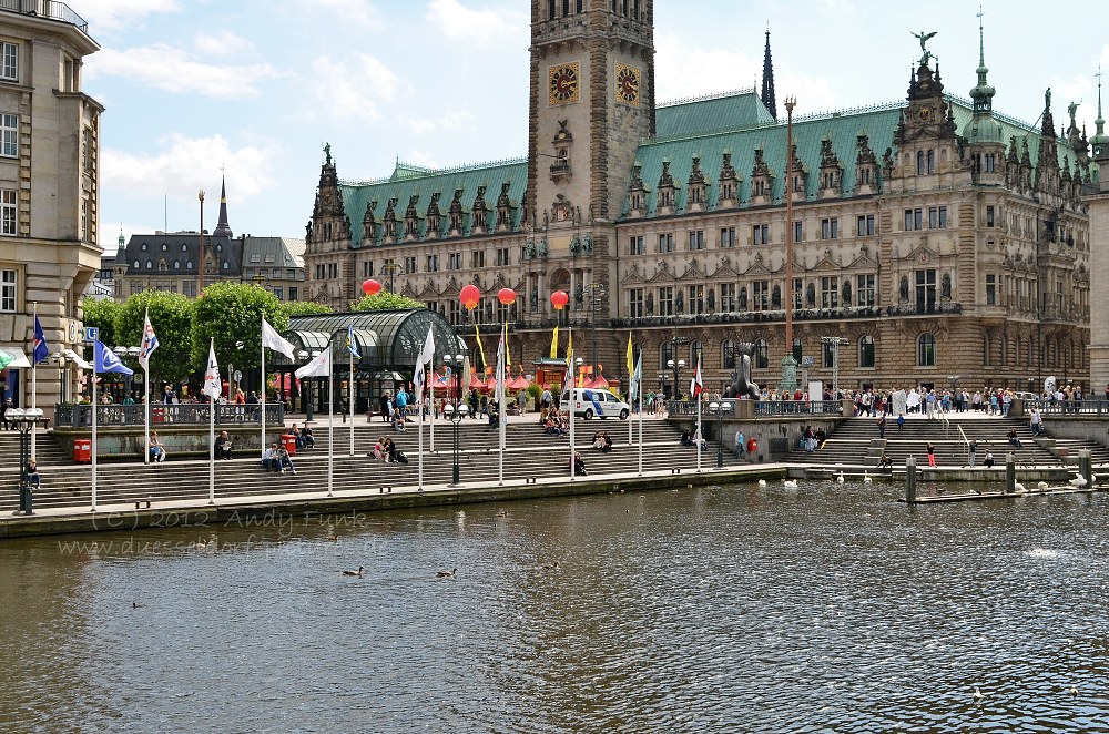Hamburg, an der Alster 