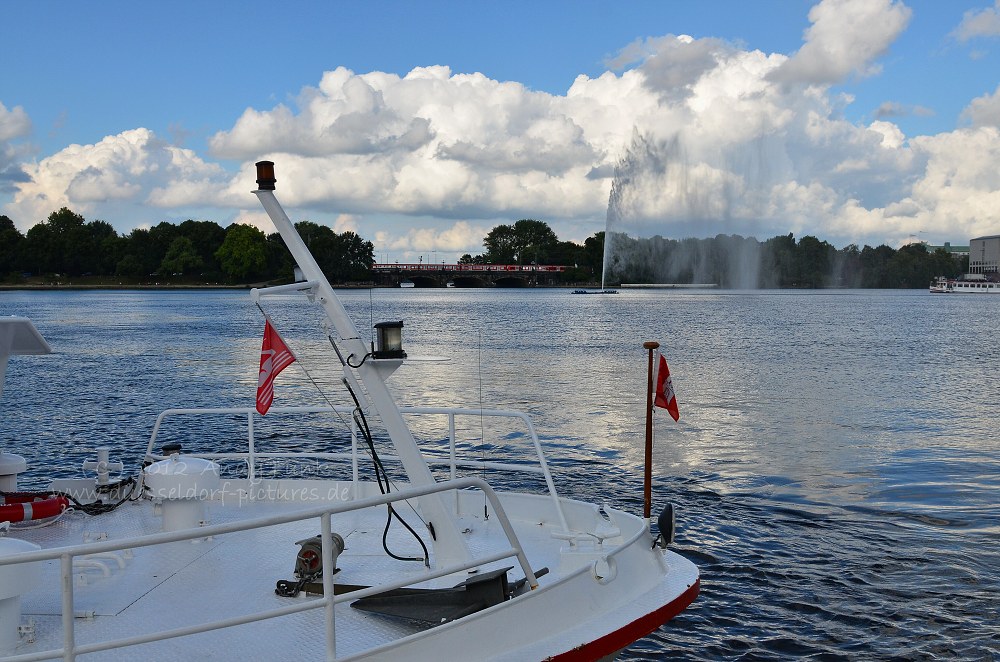 Hamburg, an der Alster 