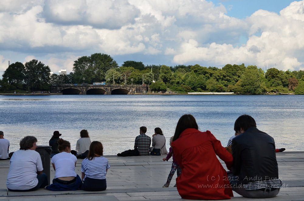 Hamburg, an der Alster 