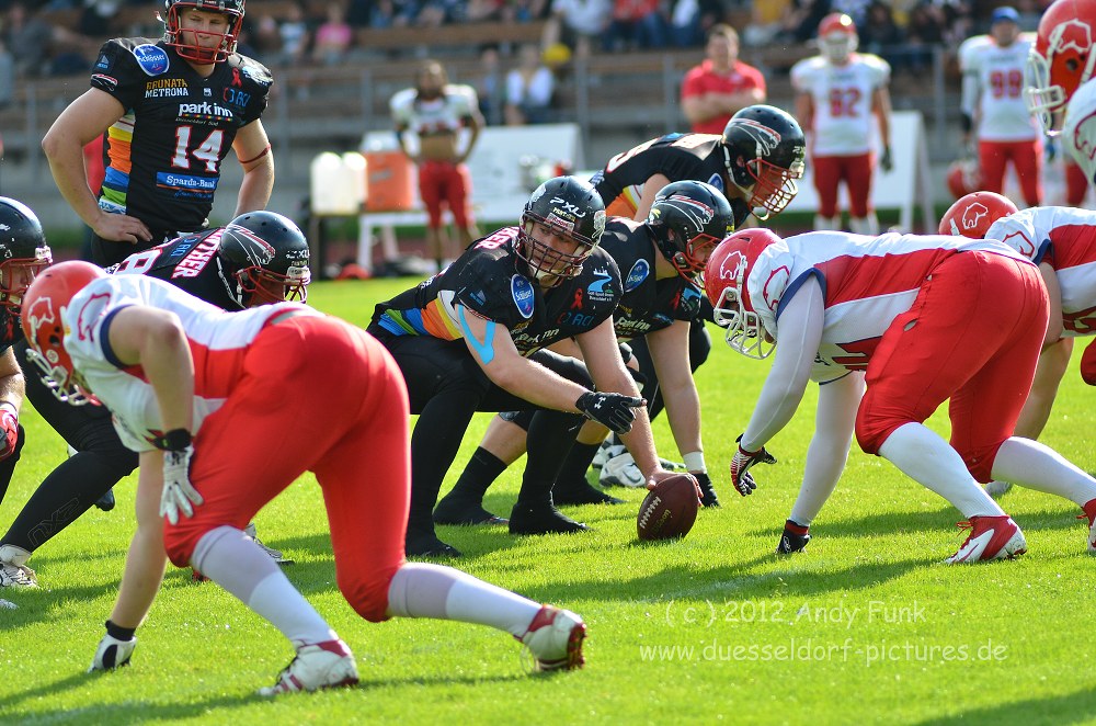 Lübeck Cougars - Düsseldorf Panther 4.8.12