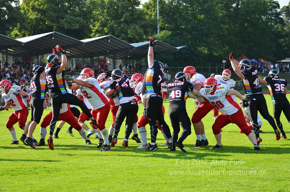 Lübeck Cougars - Düsseldorf Panther 4.8.12