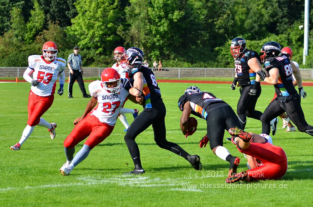 Lübeck Cougars - Düsseldorf Panther 4.8.12