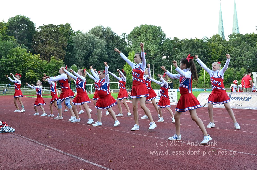 Lübeck Cougars - Düsseldorf Panther 4.8.12