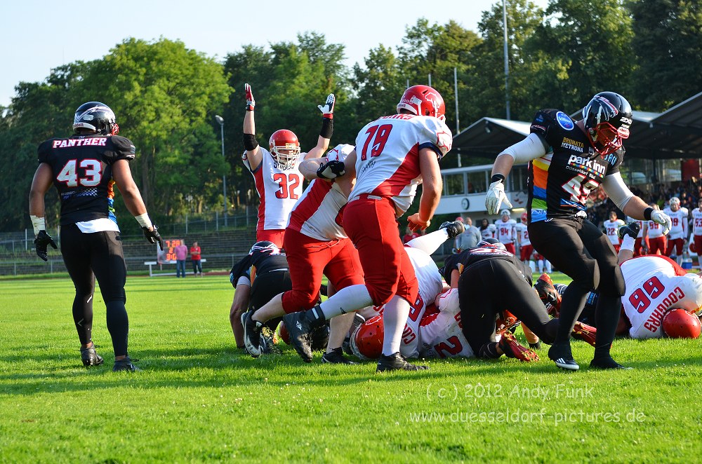 Lübeck Cougars - Düsseldorf Panther 4.8.12
