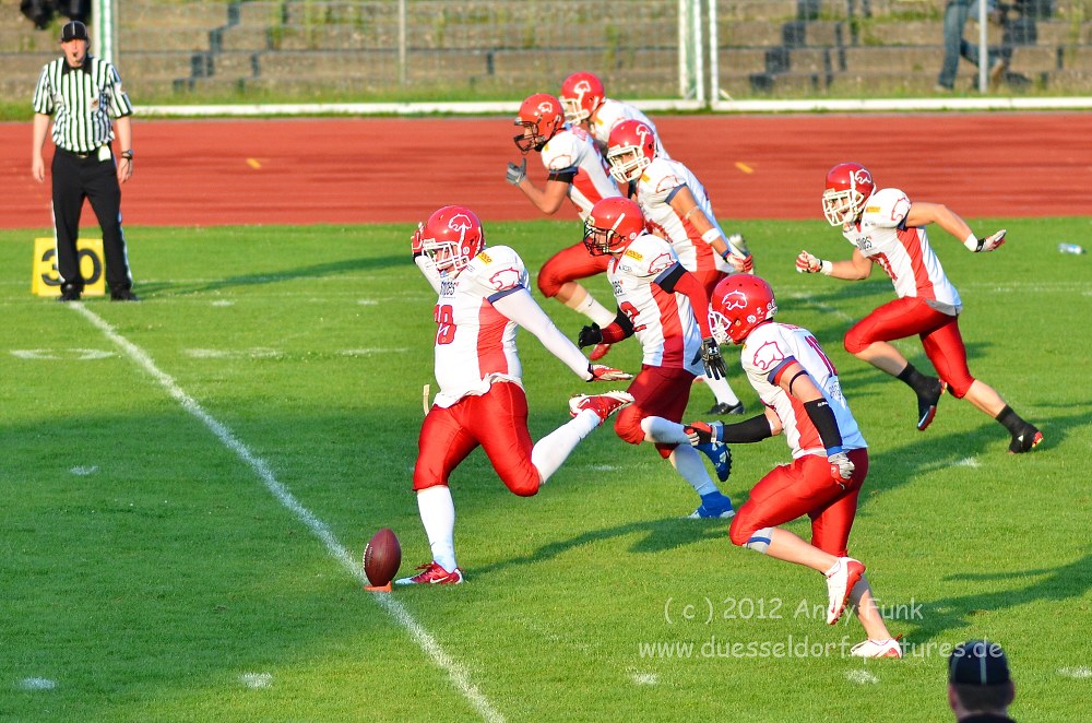 Lübeck Cougars - Düsseldorf Panther 4.8.12