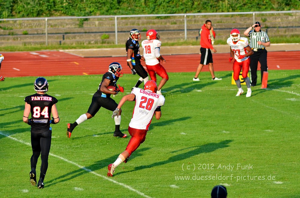 Lübeck Cougars - Düsseldorf Panther 4.8.12