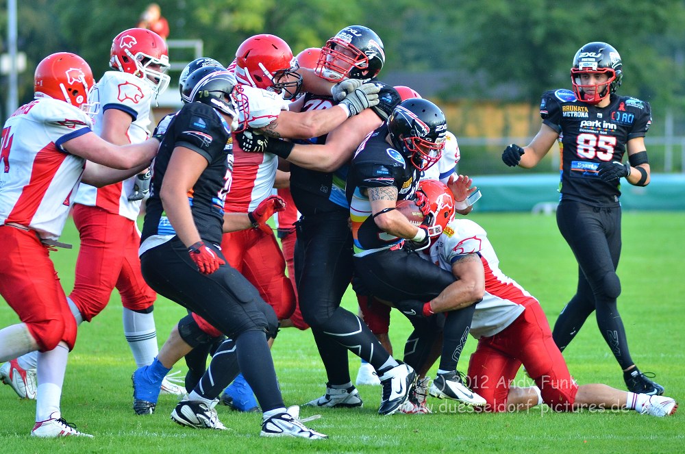 Lübeck Cougars - Düsseldorf Panther 4.8.12