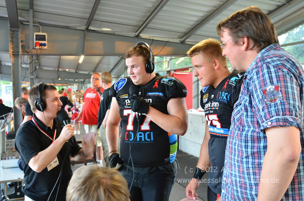 Lübeck Cougars - Düsseldorf Panther 4.8.12