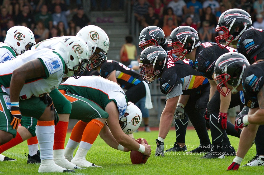 A.Football GFL Düsseldorf Panther - Kiel  44 - 43     30.6.12