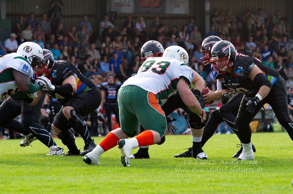 A.Football GFL Düsseldorf Panther - Kiel  44 - 43     30.6.12