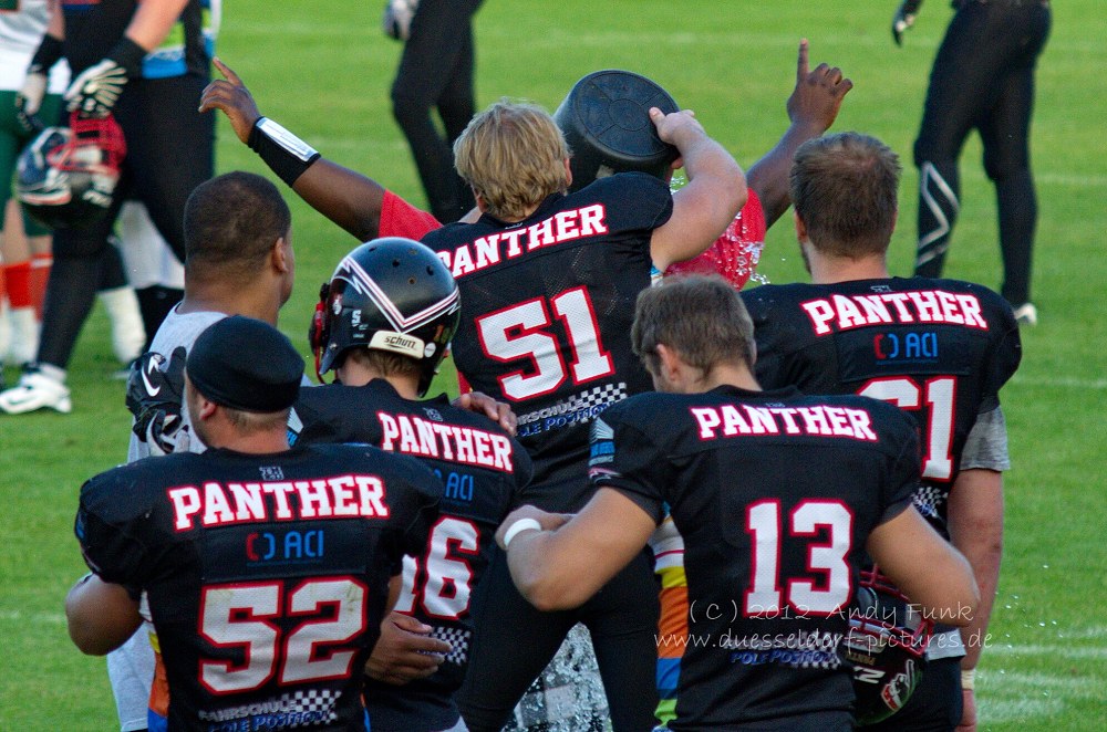 A.Football GFL Düsseldorf Panther - Kiel  44 - 43     30.6.12