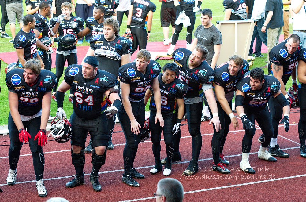 A.Football GFL Düsseldorf Panther - Kiel  44 - 43     30.6.12