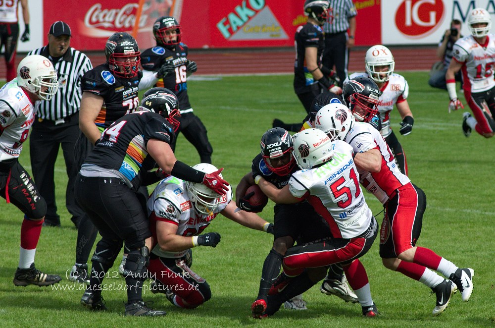 A.Football GFL Düsseldorf Panther - N.Y. Lions 17.6.12