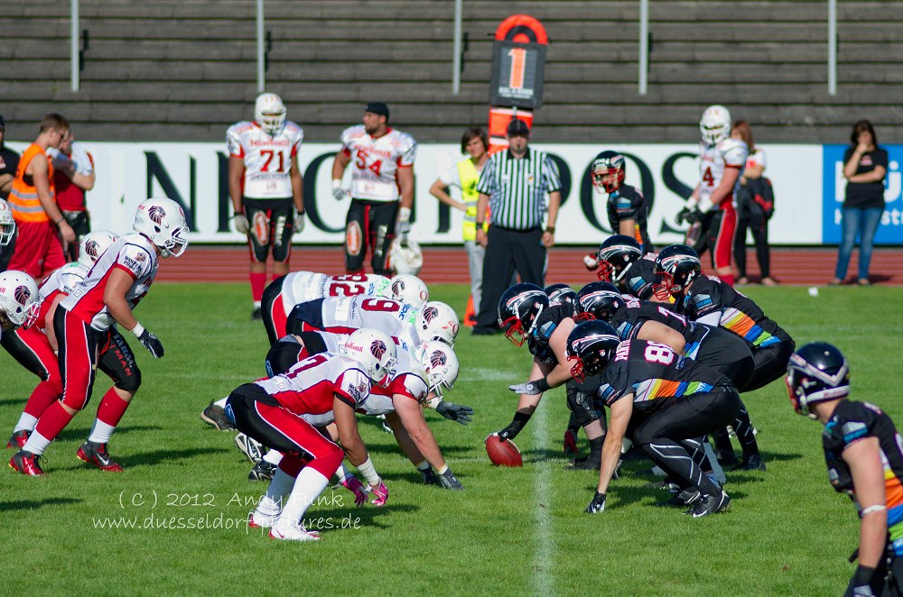 A.Football GFL Düsseldorf Panther - N.Y. Lions 17.6.12