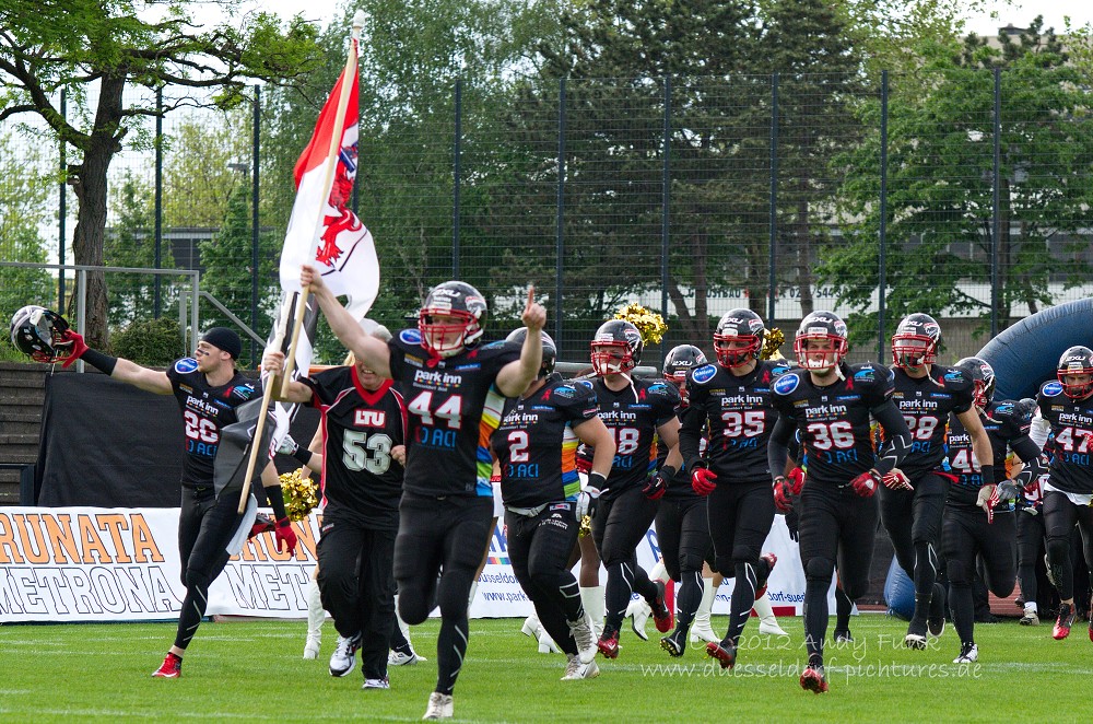 American Football Düsseldorf Panther - Monarchs 12.5.12