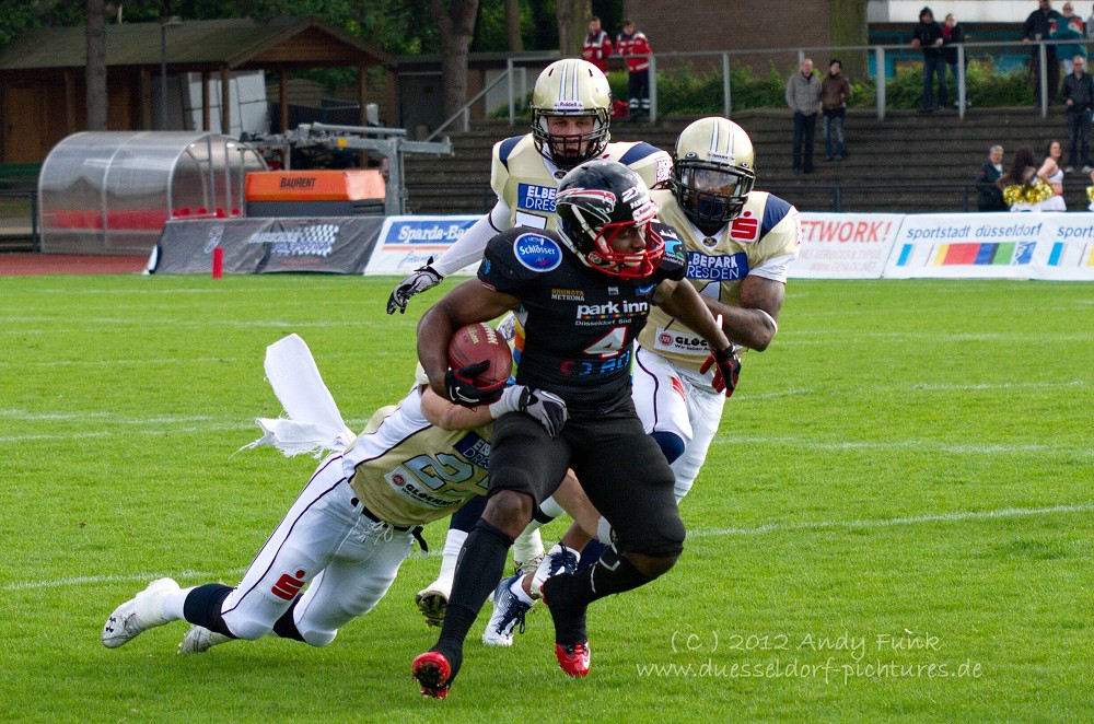 American Football Düsseldorf Panther - Monarchs 12.5.12