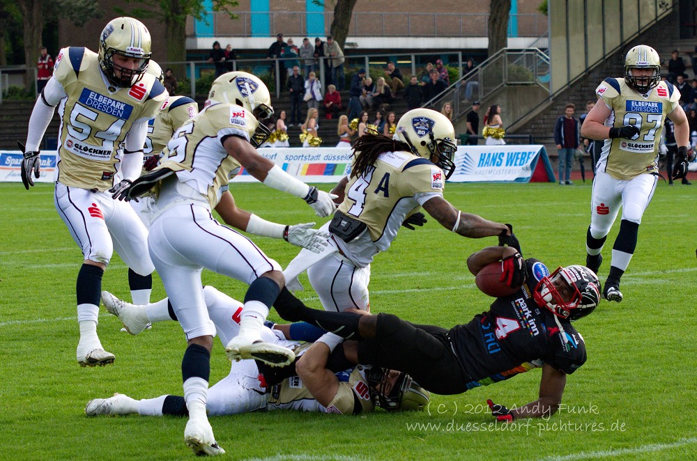 American Football Düsseldorf Panther - Monarchs 12.5.12
