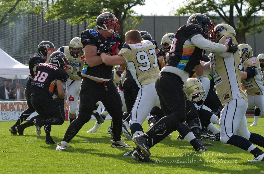 American Football Düsseldorf Panther - Monarchs 12.5.12