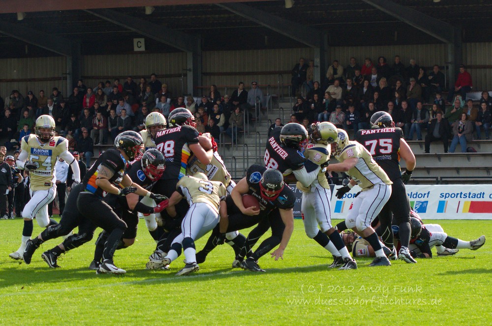 American Football Düsseldorf Panther - Monarchs 12.5.12