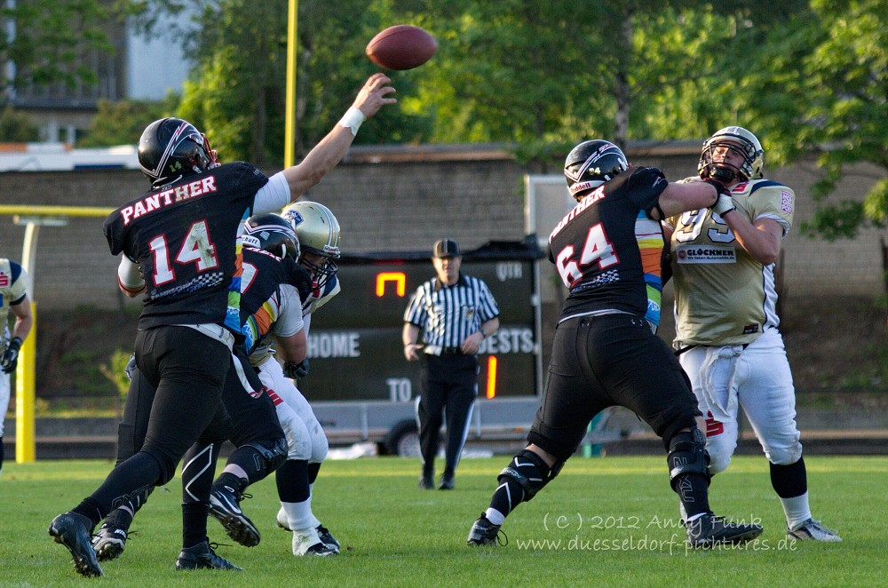 American Football Düsseldorf Panther - Monarchs 12.5.12