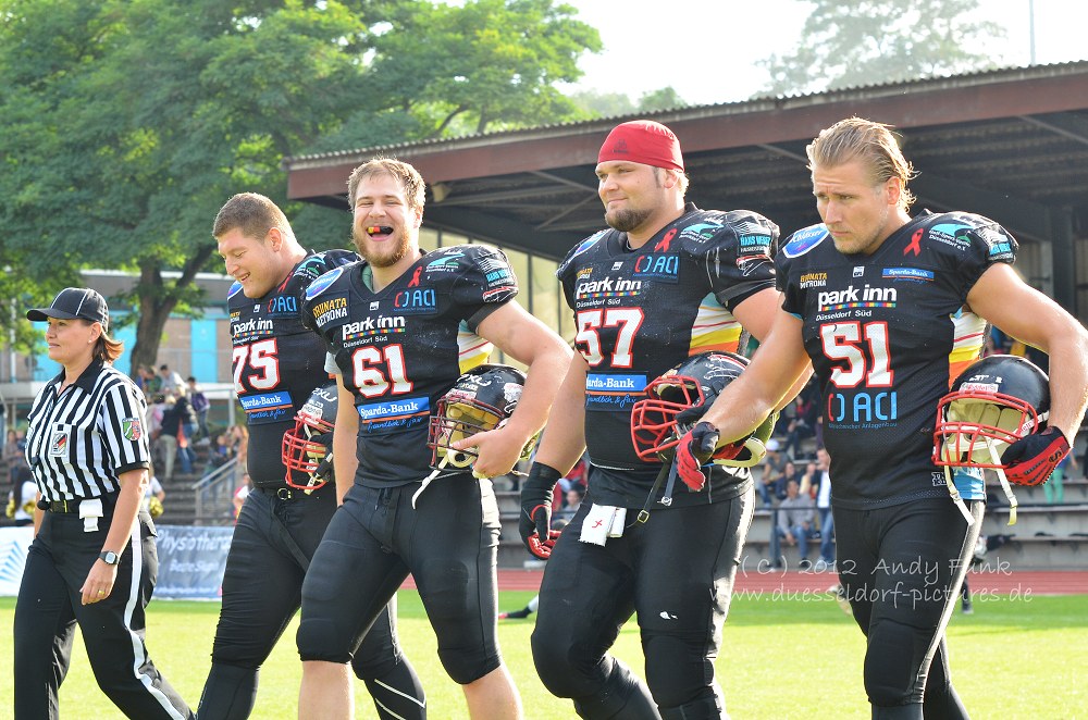 GFL Düsseldorf Panther - Berlin Rebels 1.9.12