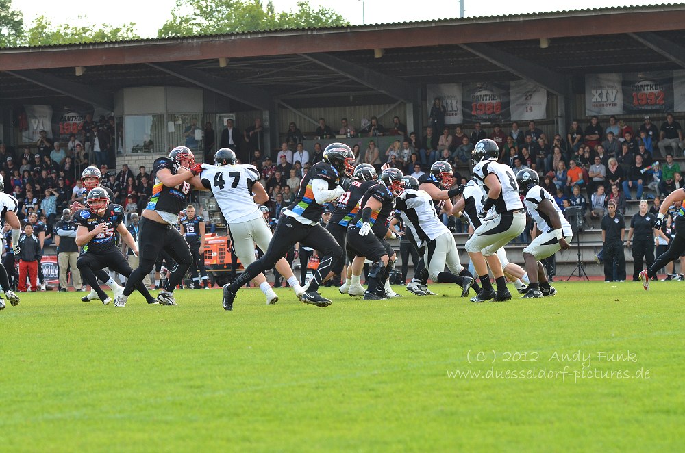 GFL Düsseldorf Panther - Berlin Rebels 1.9.12