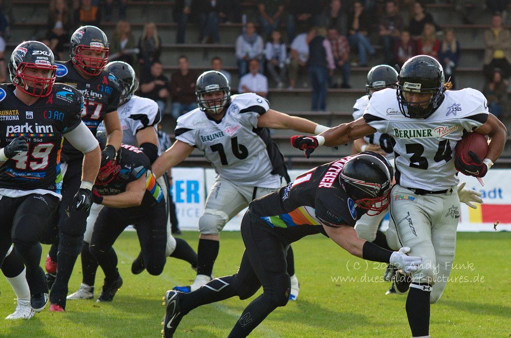 GFL Düsseldorf Panther - Berlin Rebels 1.9.12