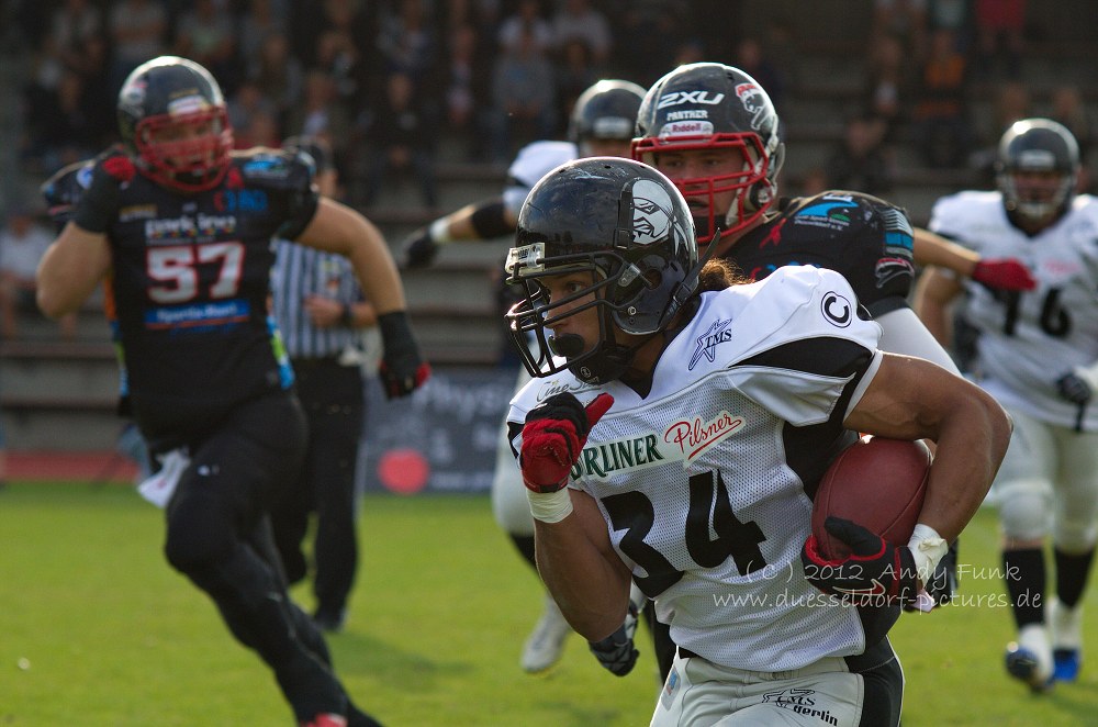 GFL Düsseldorf Panther - Berlin Rebels 1.9.12
