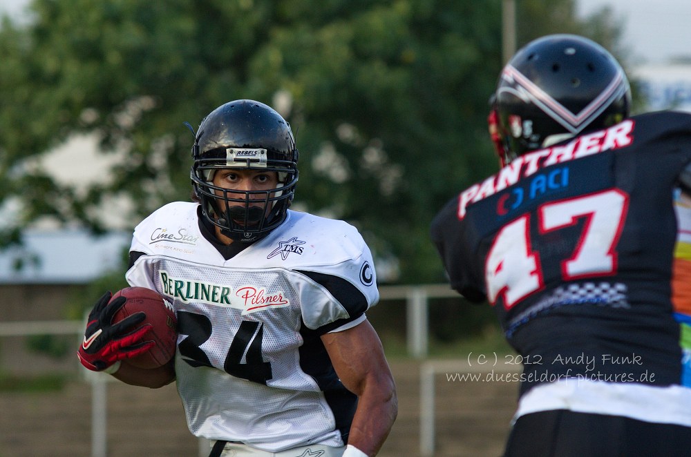 GFL Düsseldorf Panther - Berlin Rebels 1.9.12