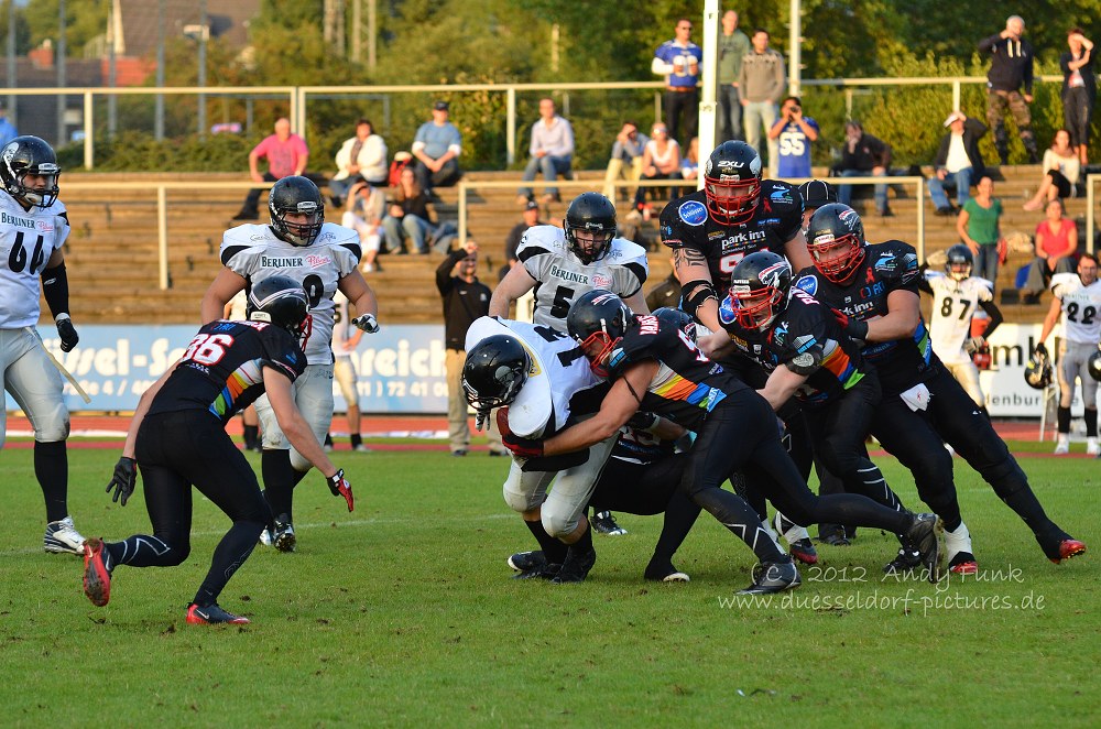 GFL Düsseldorf Panther - Berlin Rebels 1.9.12
